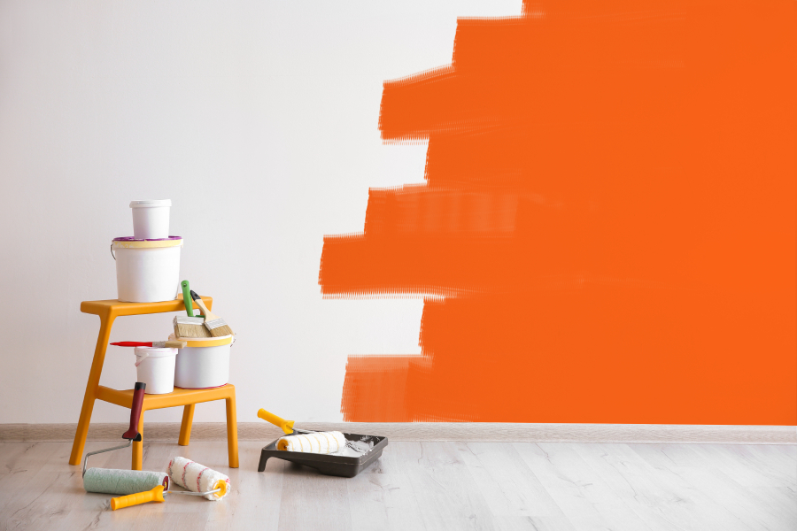 ทริคง่ายๆ สำหรับมือใหม่ ทาสีผนังห้องให้สวยด้วยตัวเอง! - OfficeMate's Blog!